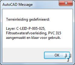 27 van 52 5.5.2 Civiel 1. Hartlijnen met tekst maken (RDM_HHNK_LEIDING.vlx) De routine kan in een AutoCAD4tekening worden geladen met command:appload<enter>.