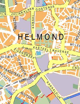 E Helmond 1 Stationsknoop 2 Suytkade NS-station Spoordistrict 1 2