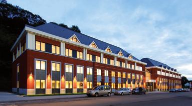 Roch - Nanur Construction de 2 immeubles de 3 étages de bureaux avec plateaux vides, d'un niveau de parking plus un niveau