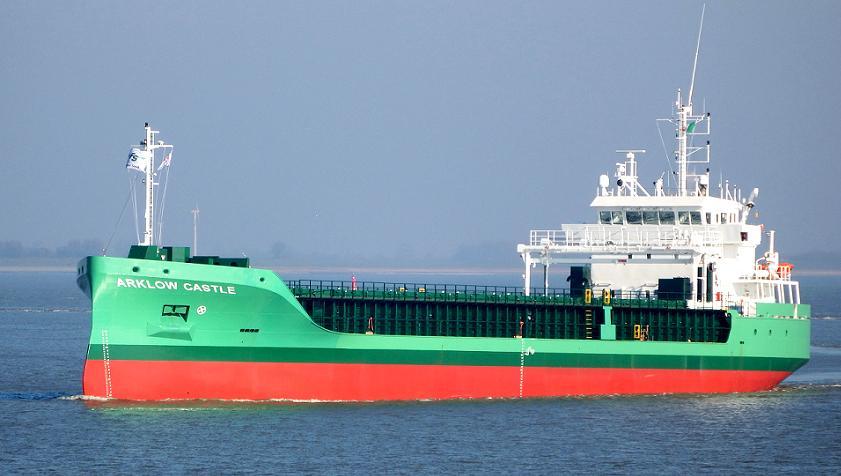 terug naar Delfzijl, 17-2-2017 opgeleverd Arklow Shipping Ltd., Arklow-Ierland (EISF6), in beheer bij Arklow Shipping Nederland B.V. 2.990 GT, 220.000 cft. 1.740 kw, MaK.