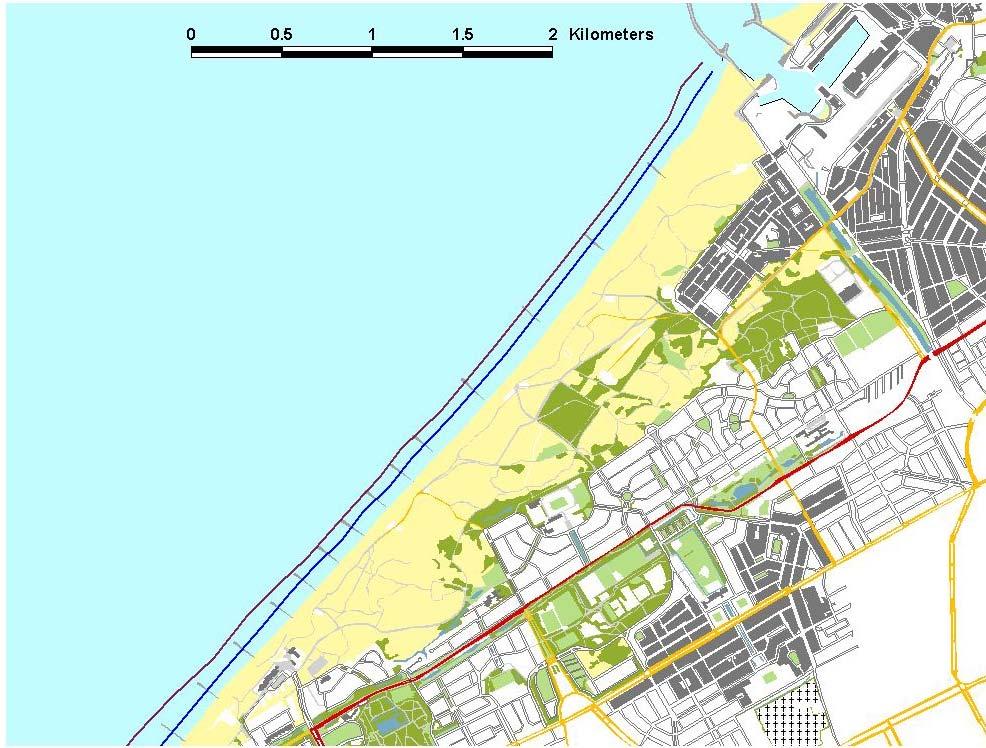 Aanpassing duinen Aangezien het Westduinpark geen veiligheidsopgave kent worden bij het Westduinpark geen duinen aangelegd.