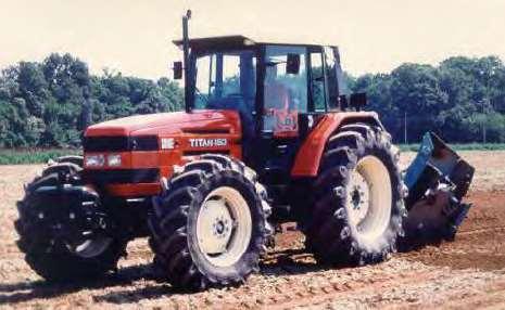 1991 Introductie van de Titan met nieuwe SLH full power shift transmission, 1993 Introductie