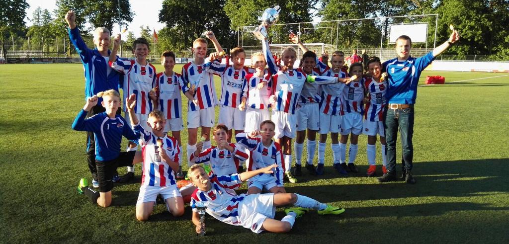 Vijf dagen later naar Alphen aan de Rijn voor het John Heitinga toernooi. Lekker weer, goede organisatie en leuke teams. Westfriezen, ARC (2x) en Alphense boys.