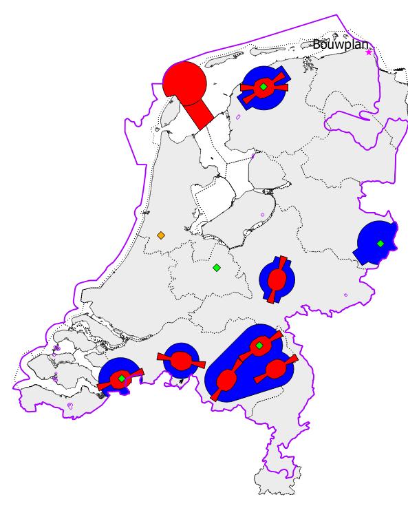 2 Rekenmethode verkeersleidingsradarnetwerk voor defensie Het radarsimulatiemodel PERSEUS berekent voor elk radarsysteem de detectiekans van een doel met een radardoorsnede van 2 m 2,