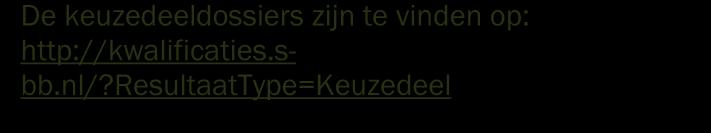 2.2.4. Keuzedelen Naast het basis- en profieldeel van je opleiding zijn er ook keuzedelen.