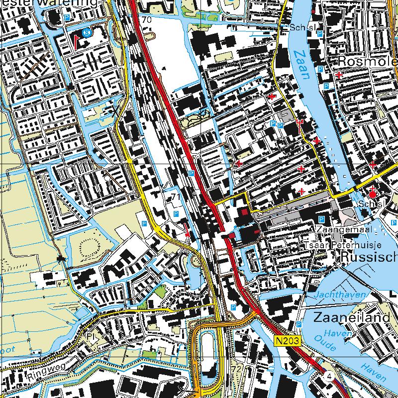 Omgevingskaart Klantreferentie: 021 0 m 125 m 625