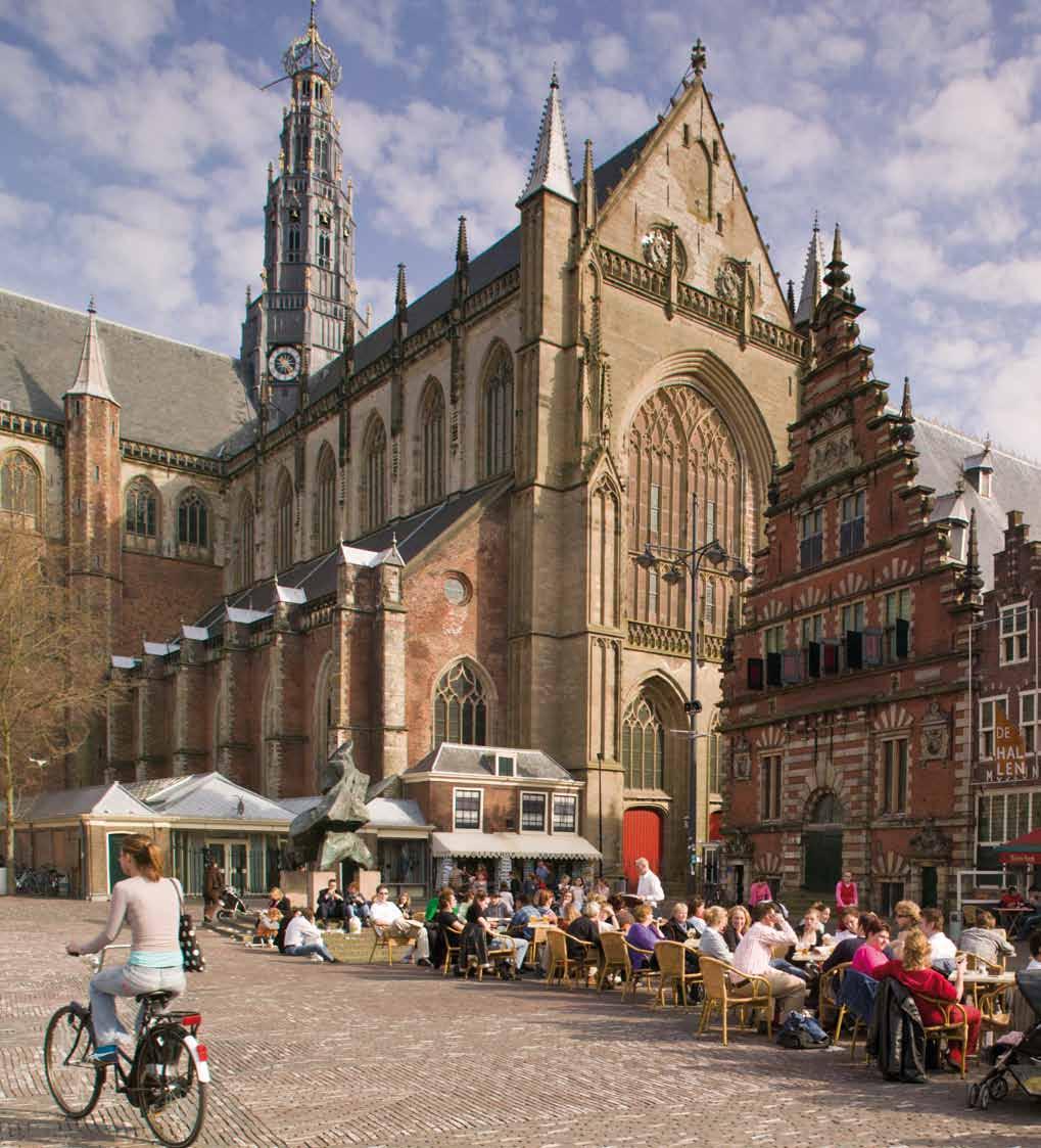 Kom binnen de Entree van Haarlem Niet te druk, niet te groot, gemoedelijk en gezellig, strand en duinen vlakbij: Haarlem is