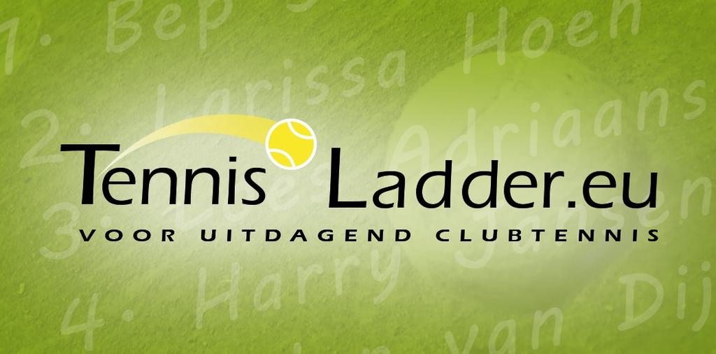 December 2014 TennisLadder Interactieve tennisladder De ladder Per 1 december is er bij onze vereniging een nieuwe digitale tennisladder geïntroduceerd.
