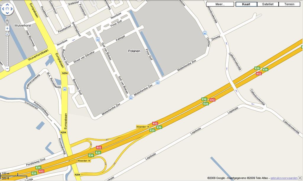 1 INLEIDING Aan de Middellandse Zee in Woerden is een 4* hotel gepland. De planlocatie bevindt zich tussen de rijksweg A12 en bedrijventerrein Polanen, zie Afbeelding 1.
