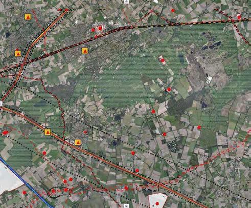 Om te bepalen of er binnen dan wel in de directe omgeving van het plangebied, bedrijven zijn gelegen die onder de werkingssfeer van het Bevi vallen, is het Register risicosituaties gevaarlijke