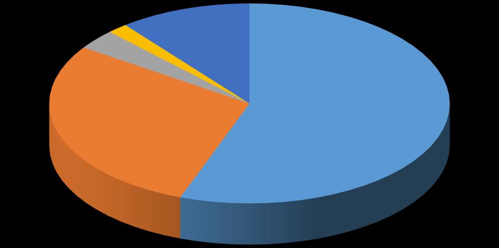 Figuur 8: Verdeling van de overheidsuitgaven in functie van de substantie in 2013 Alcohol Illegale drugs Psychoactieve medicatie Tabak Niet-gespecifieerd 3% 2% 10% 27% 57% De gegevens voor 2013 zijn