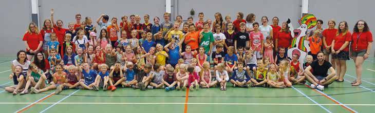 TERUGBLIK SPEELPLEINWERKING JULI Tijdens de zomermaanden organiseerde het gemeentebestuur (jeugddienst) opnieuw een superleuke speelpleinwerking.