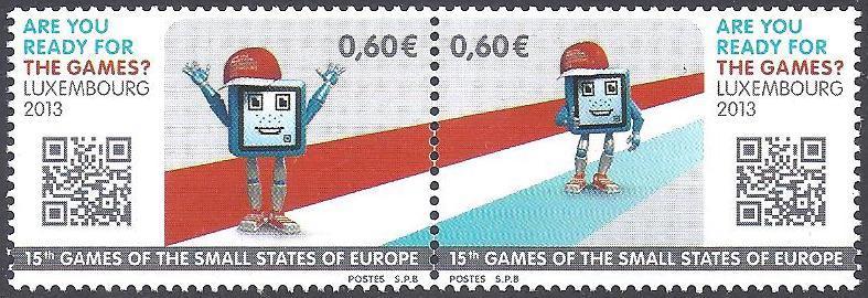 Luxemburg (1967/68 ) 2-5-2013 LUXEMBURG Samenh. 15e.Spelen van de kleine Staten van Europa in Luxemburg 1967/68 2 x 0.
