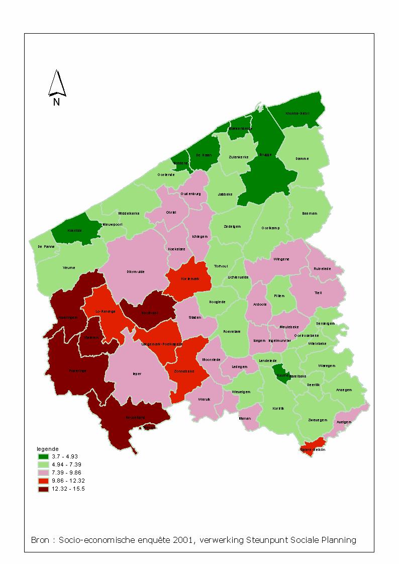 WERKINGSVERSLAG 2007 Alhoewel het woningenbestand van de Westhoek reeds lange tijd gekenmerkt wordt door een zeer lage kwaliteit, komt geen enkele Westhoekgemeente in aanmerking voor een dergelijk