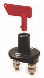 prijs op aanvraag Hoofdstroomschakelaar 100A Manual battery master switch with removable