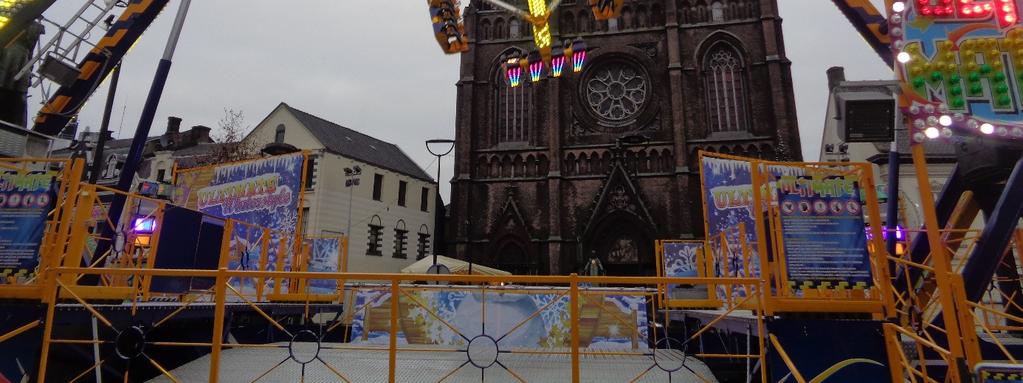 Mooie kinderzaken als de Jumbo, Babysporten, Convoybaan en Trampoline naast grootvermaak de Ultimate en Bungee. En voor de hele familie natuurlijk het Funhouse en de Zweefmolen.