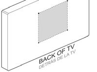 gebruik met M5 schroeven, of als u een model hebt met Samsung bevestigingsringen, volg