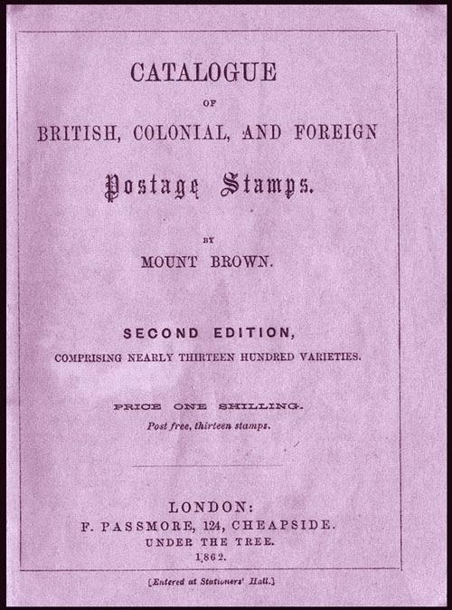 Booty leefde van 9 december 1840 tot 9 december 1924. (10) Mount Brown (1837-1919) In de vorige aflevering besprak ik de eerste Engelse catalogus, uitgegeven door Booty.