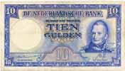 Nederland. 10 gulden. Bankbiljet. Type 1945II. Willem I Staatsmijnen - Fraai +. (Alm. 46-1. AV. 35.1b).