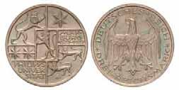 Weimar Republic - Lübeck. 3 Reichsmark. 1926 A.