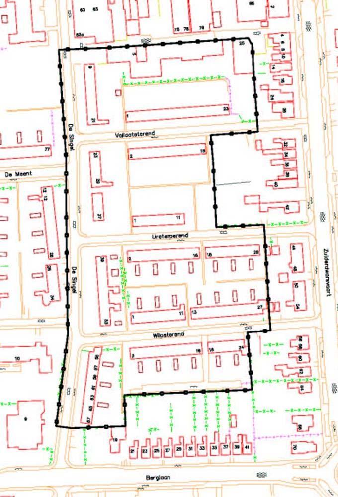 6.3 Het deelproject De Bouwen noordoost Het noordoostelijke deel van de wijk is een buurt met overwegend huurwoningen en een beperkt deel particuliere woningen die in de afgelopen periode door de