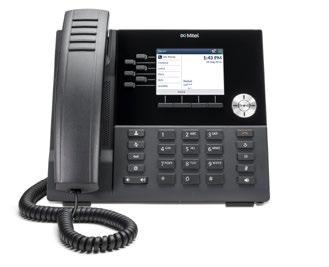 Bureautoestellen Mitel MiVoice 6920 220,00 Mitel MiVoice 6930 315,00 Mitel MiVoice 6940 435,00 QVGA kleurendisplay, Bluetooth integratie via optionele dingle, USB