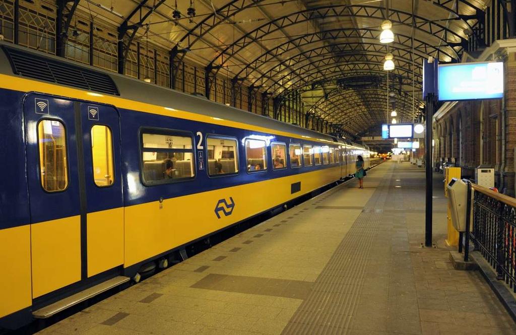 De organisatorische (trein)reis naar een Shared Service Center bij de Nederlandse Spoorwegen Rotterdam, 13 april 2017