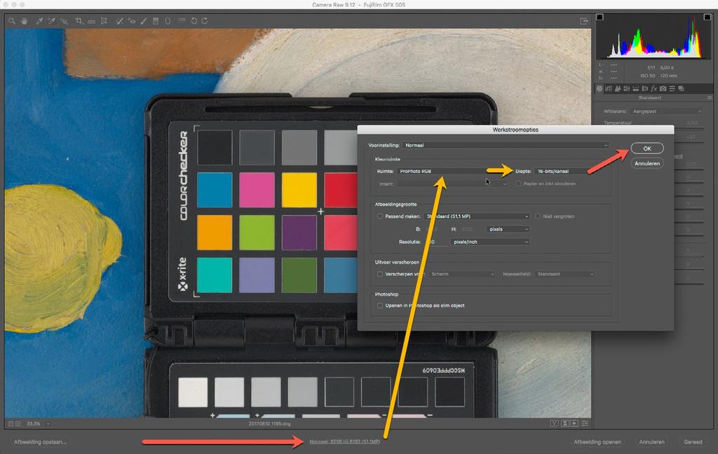 4.2.7. De kleuren verfijnen in de nieuwste versies van Adobe Camera Raw vanaf versie 8.x (CC) Wil je de kleuren zo natuurgetrouw mogelijk, dan heb je in de nieuwste versie van Camera Raw (versie 8.