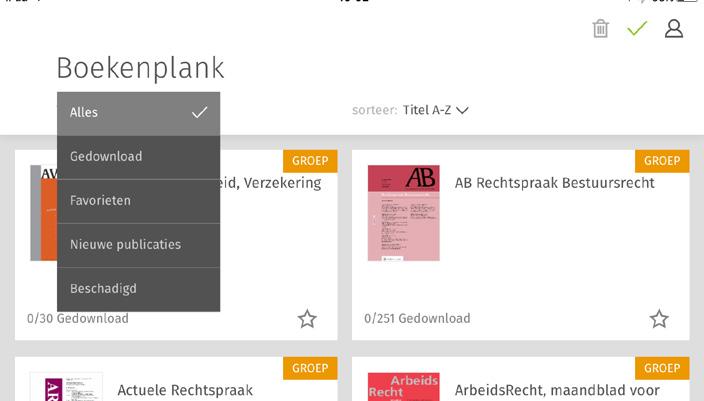 Klik op het synchroniseren icoon om uw persoonlijke items (favorieten, notities en markeringen) te