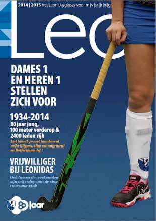 Glossy Leonidas-blad op komst! Het hockeyseizoen is in alle hevigheid losgebarsten.