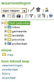 Klik op, linksonder in beeld 3. Kies het gewenste bestand (Excel, csv of kml) 4.