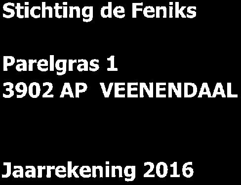 2 Winst- en verliesrekening over 2016 2.