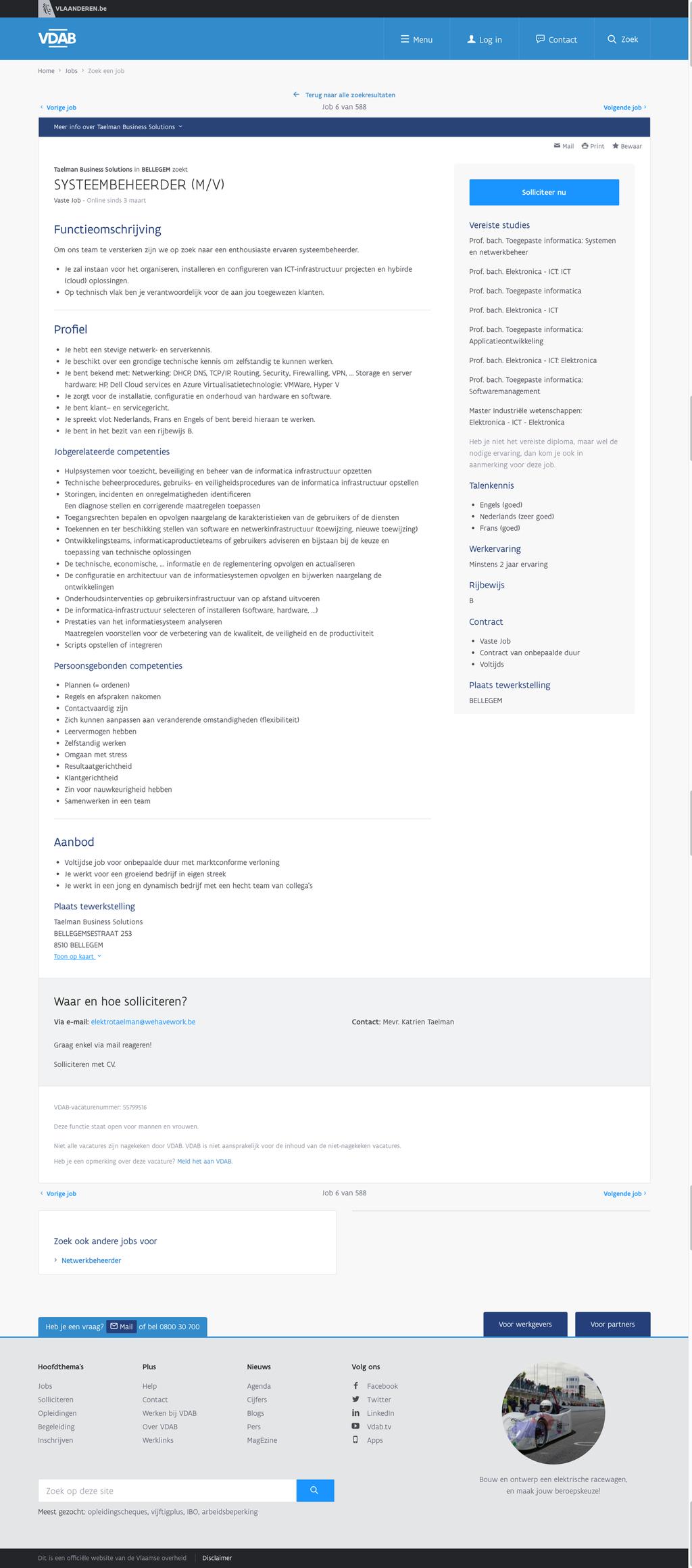 3.3. Vacature 3 9 9 https://www.vdab.