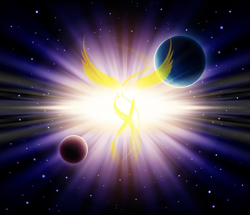 DIVINE LIGHT Nadat de Divine Love was gemaakt, ontstond er al snel een nieuwe combinatie: De Goddelijke Drie eenheid. Een combinatie van de Divine Angel, de Divine Heart en de Divine Love.