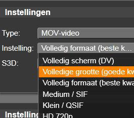 MOV-video Dit is het bestandstype van QuickTime.