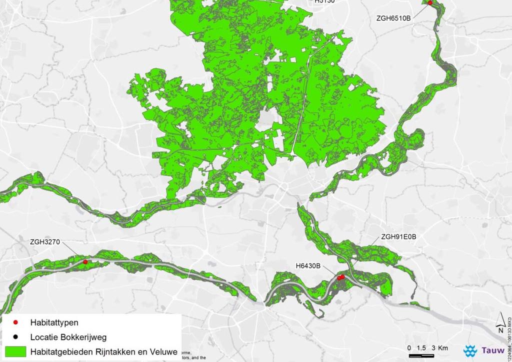 Natura 2000-gebieden Veluwe en Rijntakken