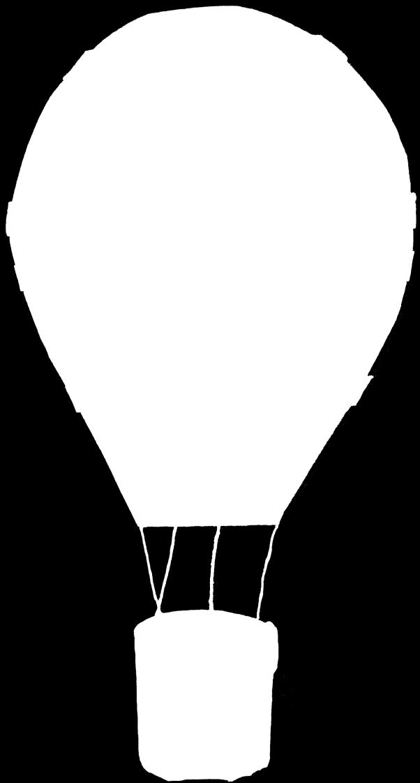 Het mandje voor de luchtballon maken de kinderen door een wc-rolletje door midden te knippen en te beplakken met een strookje gekleurd papier of door het te verven.