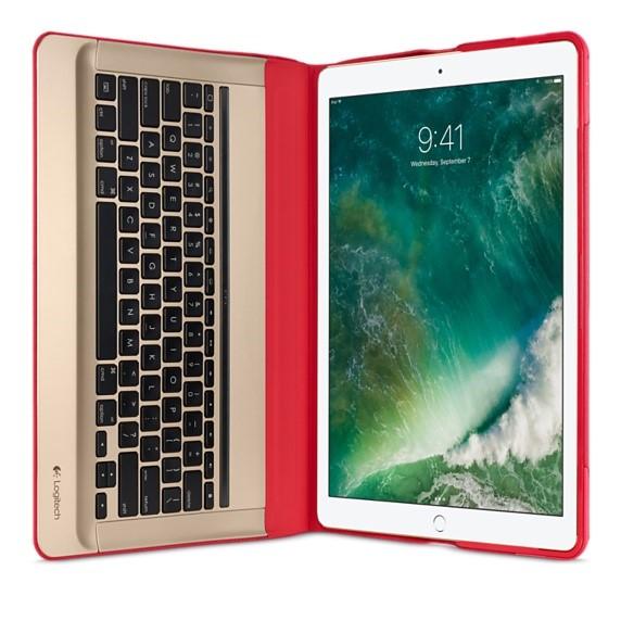 Logitech CREATE-hoes met verlicht toetsenbord - rood TPU tablethoes - Don't touch design Toetsenbord + hoesje Logitech ipad Pro 12,9 inch Tablet hoes TPU ipad Air 2 AC073 123,93 149,95 AC075