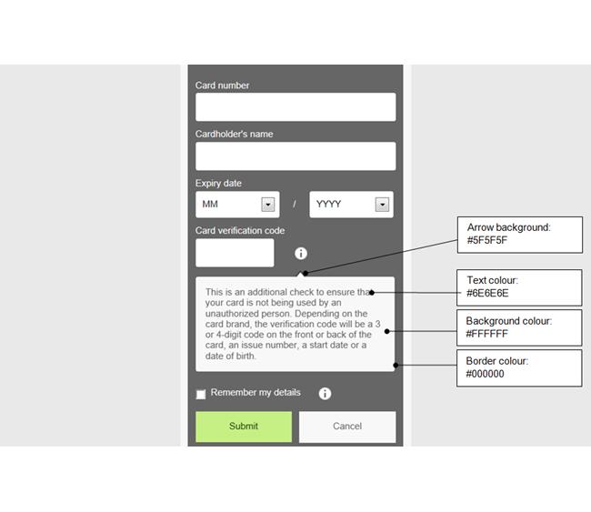 Effect op CSS: #payment-cvc-info-container span.aroowimg {background: #5F5F5F url(arrow-top.png) 0 0 no-repeat;} #payment-cvc-infocontainer p.