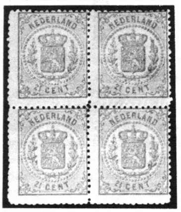 1 cent groen Bij de nieuwe postwet, welke op 1 januari 1871 in werking trad, werd de tariefberekening naar oppervlakte verlaten en werd een berekening
