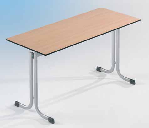 Serie MT 1-persoonstafel, Maten, B/D: 70 x 55 cm MT 50S E 1-persoonstafel met opbergmand MT 51S E 1-persoonstafel, Maten, B/D: 75 x 65 cm MT