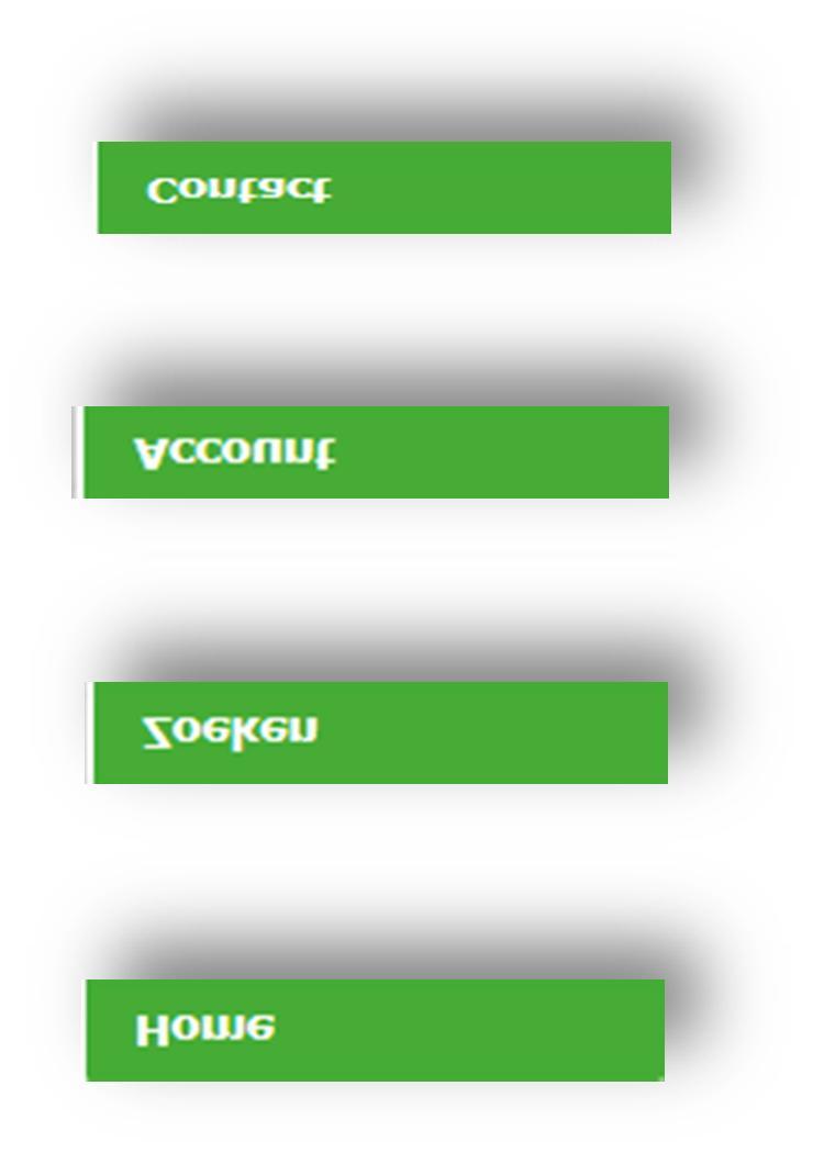 - Vanuit het menu aan de linkerzijde van het scherm kunt u de volgende functies opvragen: Terug naar homepagina Ga naar uitgebreid zoeken (hoofdstuk 3) Ga naar account instelling (hoofdstuk?