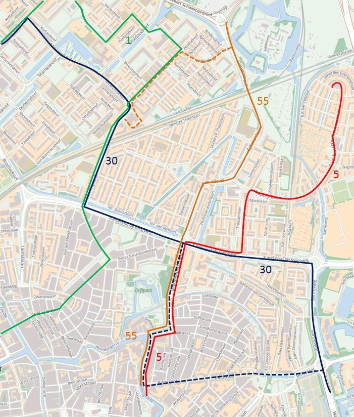 Vervoerplan 2014 Definitieve versie 5.6 Bediening Maartensdijk verbeteren Op dit moment rijdt lijn 138 in Maartensdijk een grote lus door het dorp.
