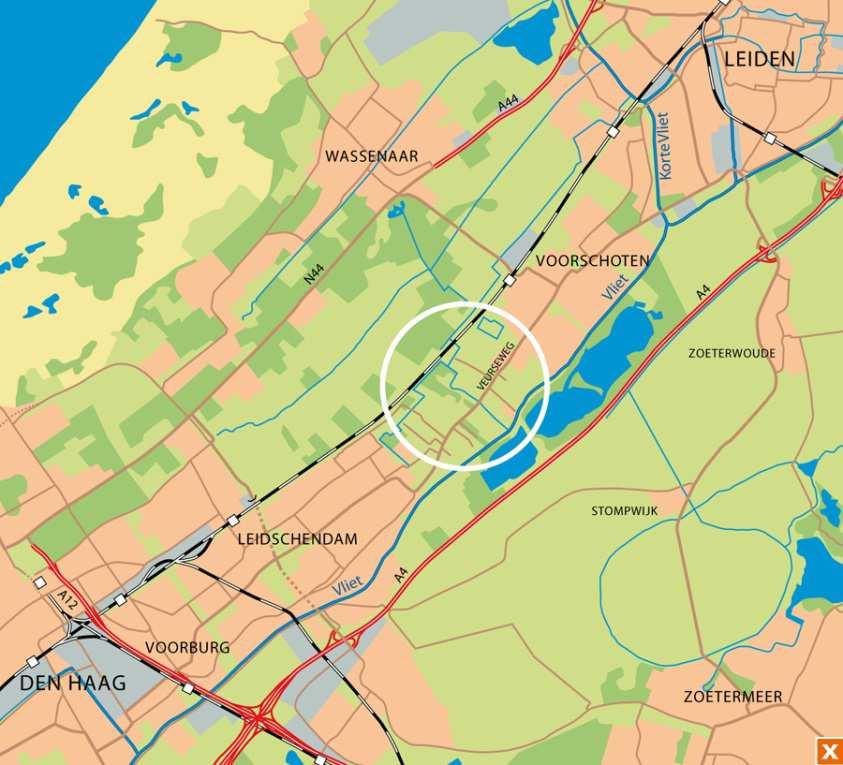 2 Locatie en plan Duivenvoordecorridor en Roosenhorst Het plan Roosenhorst ligt in de Duivenvoordecorridor.