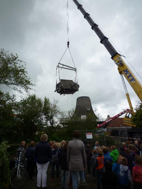 Korenmolen De Onderneming Witmarsum In 2015 is de molen onderworpen aan een flinke restauratie.