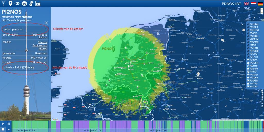 00 uur LT op QRG 430.