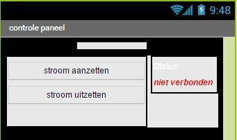 De relais heb ik direct op een grotere lamp getest om beter te kunnen kijken of hij naar behoren werkte.