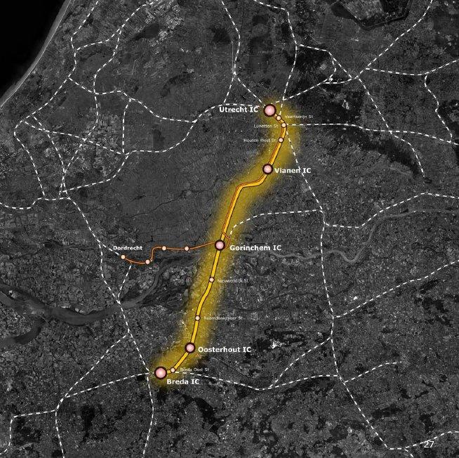 Van vergeten corridor naar Olympische corridor ChristenUnie wil spoorlijn Breda-Utrecht verder onderzoeken