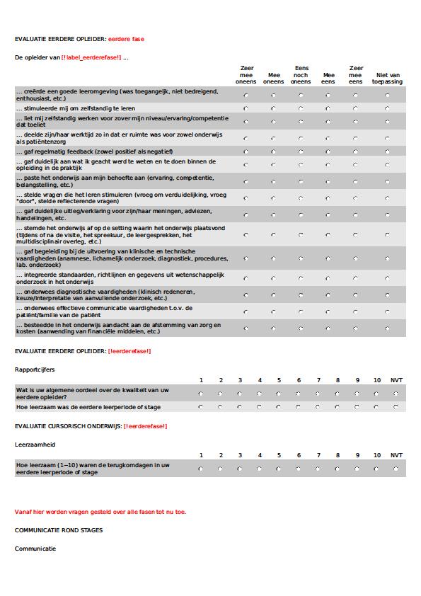 De opleiding tot specialist