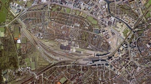 Bovendien kunnen dan de twee door het emplacement gescheiden stadsdelen worden verbonden, waardoor de ruimtelijke structuur van Amersfoort veel hechter zou worden.